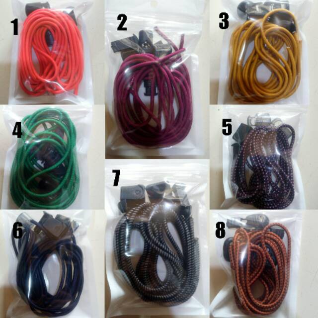 TALI SEPATU KARET ELASTIS STOPPER