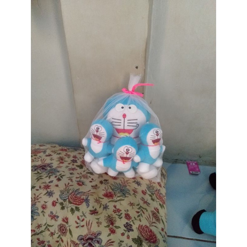 (COD) Boneka doraemon beranak 3