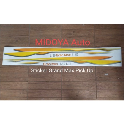sticker stiker grand max pick up