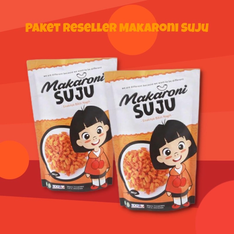 Paket Reseller Makaroni Suju Makroni Macaroni Macroni Bantet Super Pedas