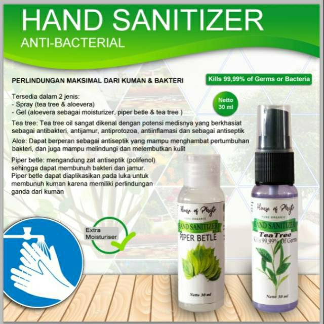Hand Sanitizer House Of Phyto Gel Makassar