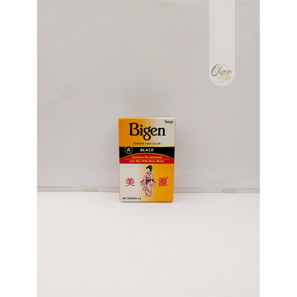 Bigen Semir Rambut hitam