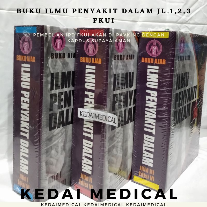 Jual Buku Ajar Ilmu Penyakit Dalam Ipd Jilid Edisi Vi Fkui Termurah Dan Terlaris