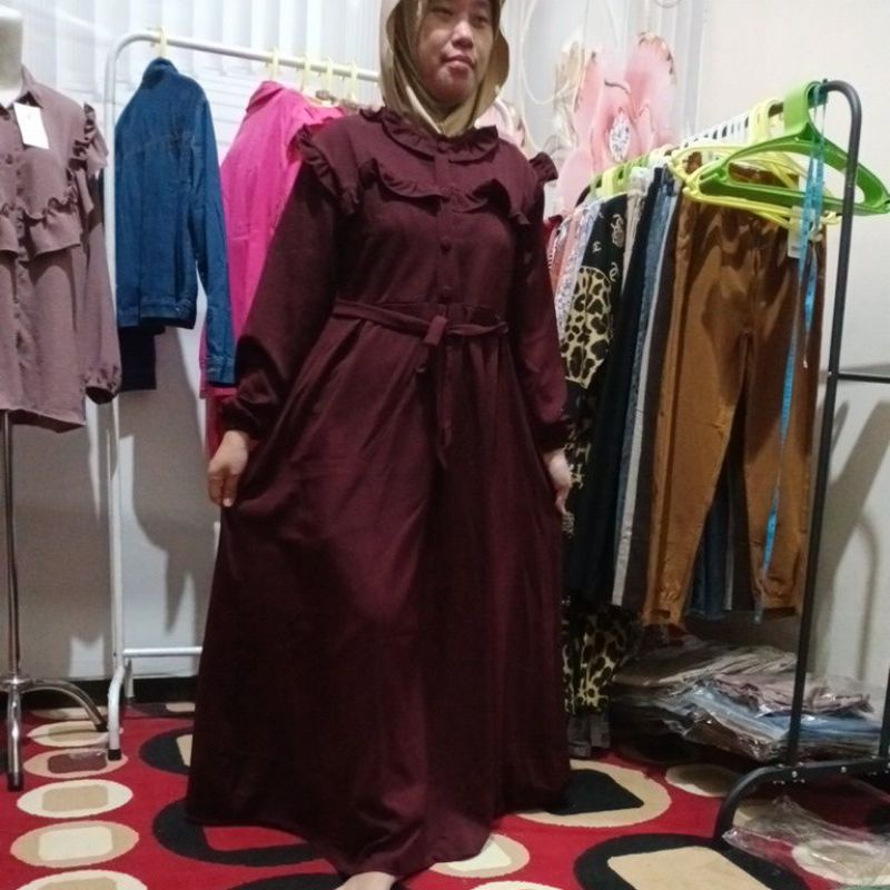 Gamis Bahan Lady zara