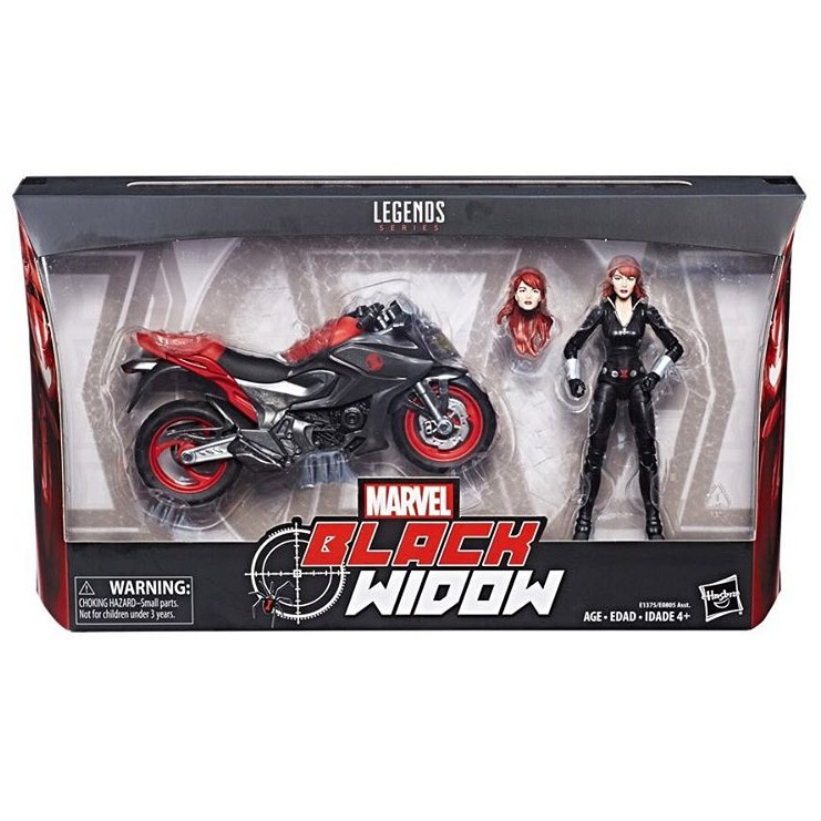 [Hasbro] Marvel Legends - Black Widow with Motorcycle