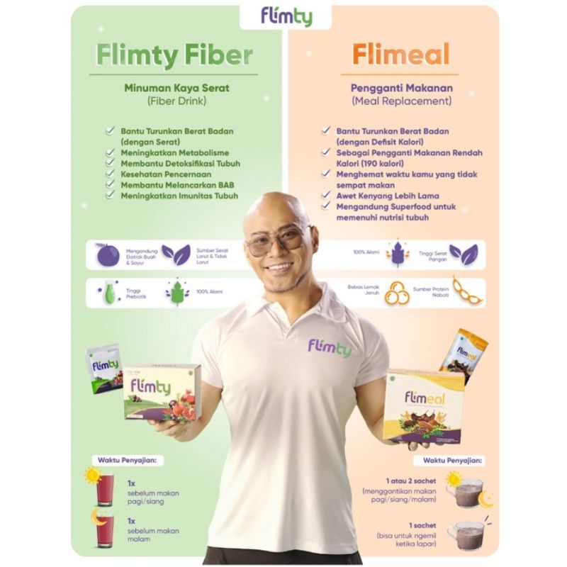 FLIMEAL MEAL REPLACEMENT RASA COKLAT BY FLIMTY - MINUMAN PENGGANTI MAKAN