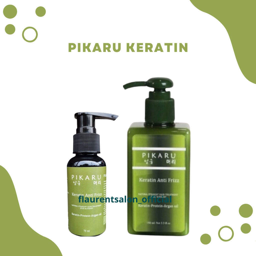 Jual Keratin Treatment Pikaru Keratin Anti Frizz Shopee Indonesia 