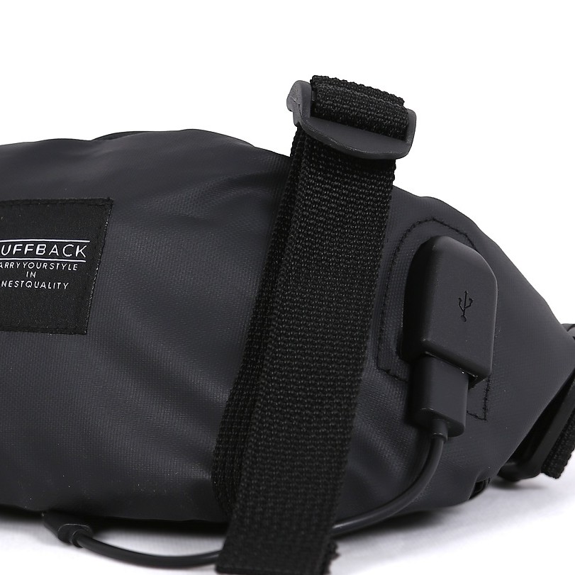 Waist Bag USB Waterfroop Buffback Premium BFCK Ada Raincover