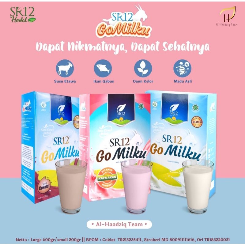 

BEST SELLER SUSU KAMBING ETAWA GOMILKU 600gr