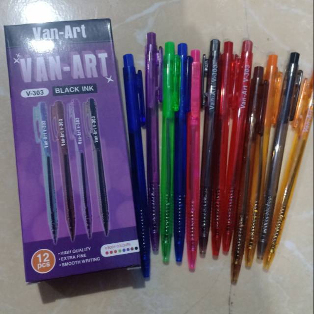 

(80gr) 1pak pen pulpen van art
