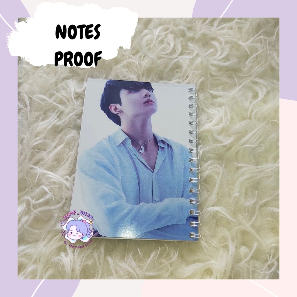 notes buku tulis catatan bts proof