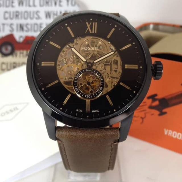 FOSSIL ME3155 AUTOMATIC | JAM TANGAN PRIA ORIGINAL