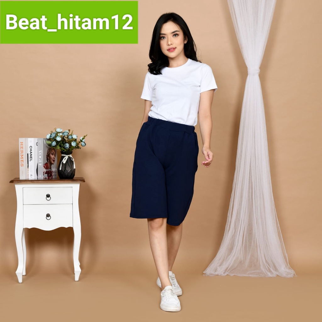 Termurah Celana Kulot Pendek Wanita Ukuran Standar Fit To XL