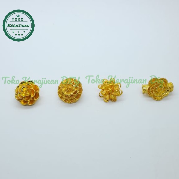 Charm Gelang Liontin Gelang Tali Pandora Ornament Model Bunga