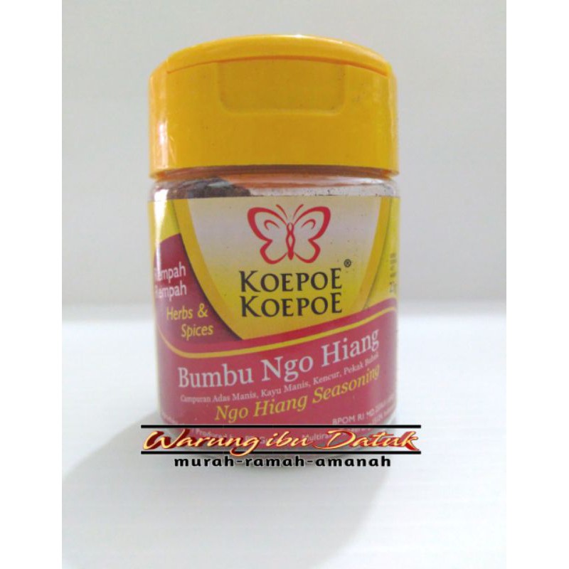 

Bumbu Ngohiang | Ngo Hiang Cap KOEPOE KOEPOE | KUPU KUPU