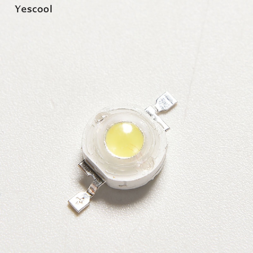 Yescool 10PCS 1W Pure White SMD LED Beads .