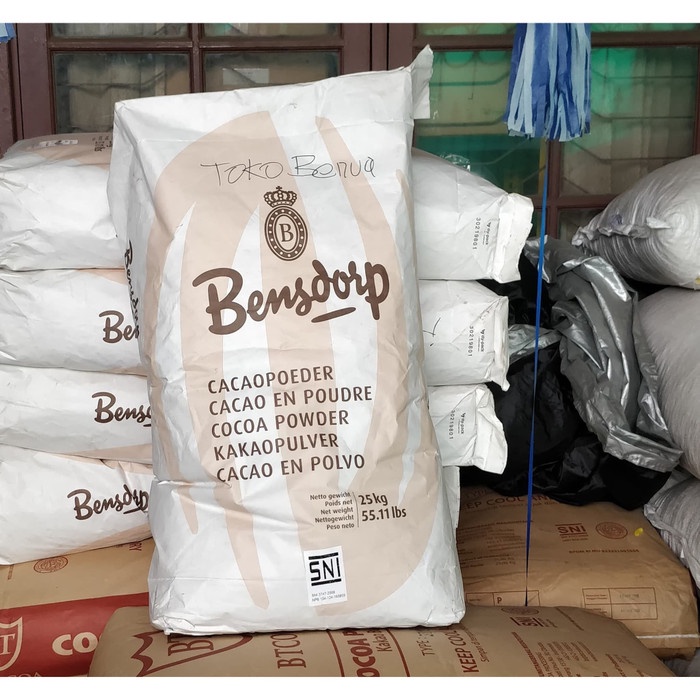 

Fchgtyani Bensdorp 25Kg Queen Anna Coklat Bubuk Pure Cocoa Powder Cacao Horeca