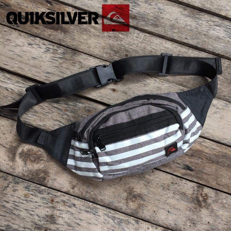 kompek tas pinggang waist bag pria quiksilver original