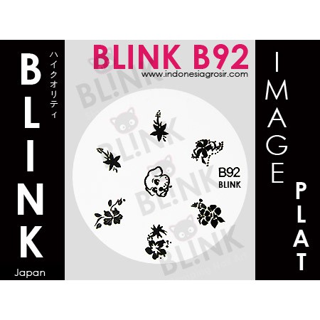 BLINK Image Plate B92 - B101