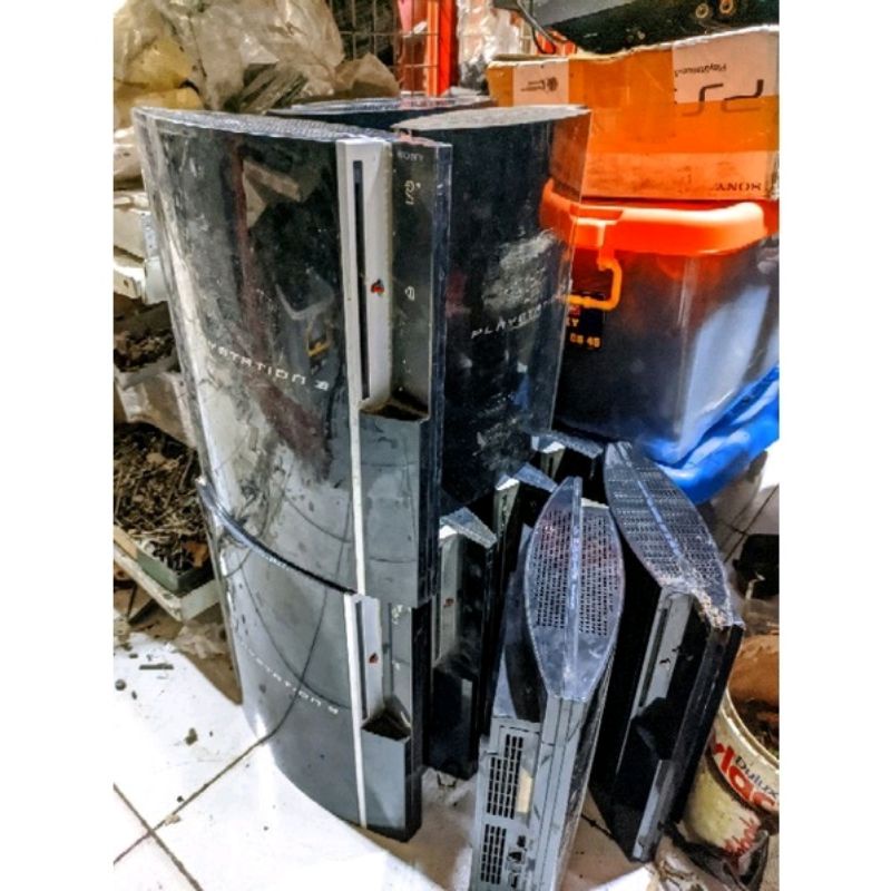 PS3 FAT RUSAK SERI ACAK / GAMBLING UNTUK TEKNISI/KANIBAL NO HDD SESUAI FOTO YG ADA