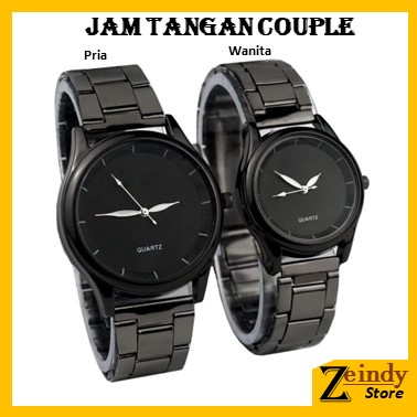 JAM TANGAN COUPLE / PRIA / WANITA TERBARU 2022 STAINLESS STEEL ANALOG / QUARTZ A-15 / WATCH / WTCH /