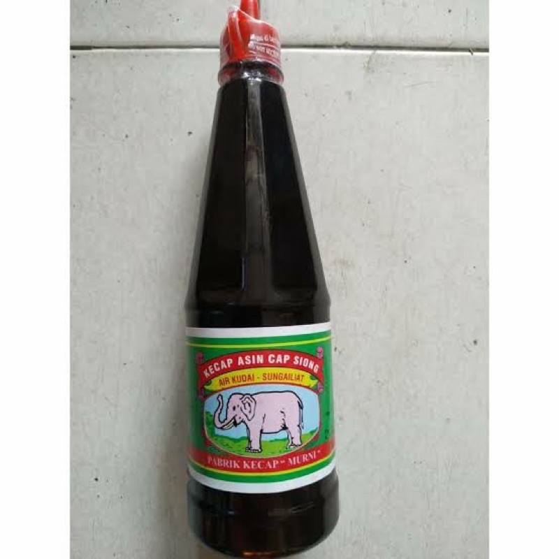 kecap asin / kecap asin bangka / kecap asin cap siong gajah / kecap asin cap gajah 300 ml