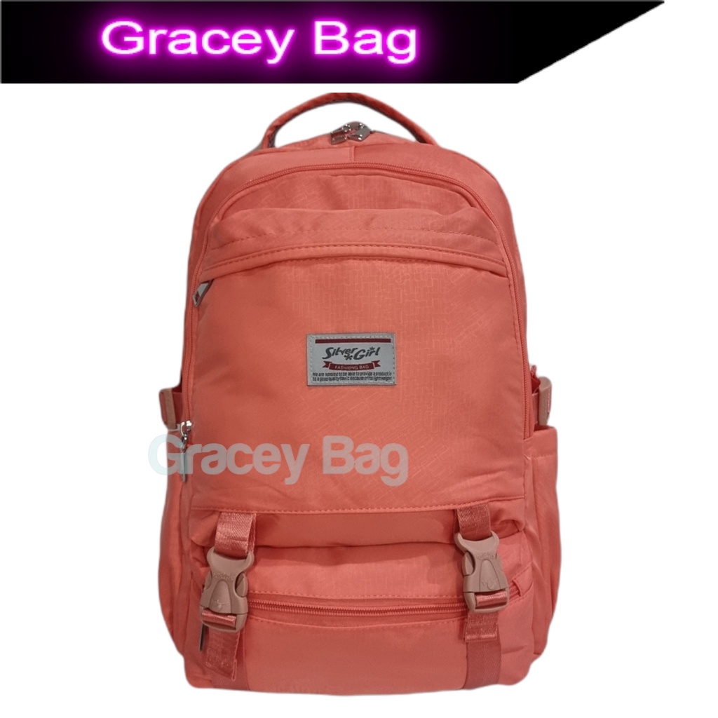 GB-71319E Tas Ransel Anak Perempuan / Remaja Silvergirl