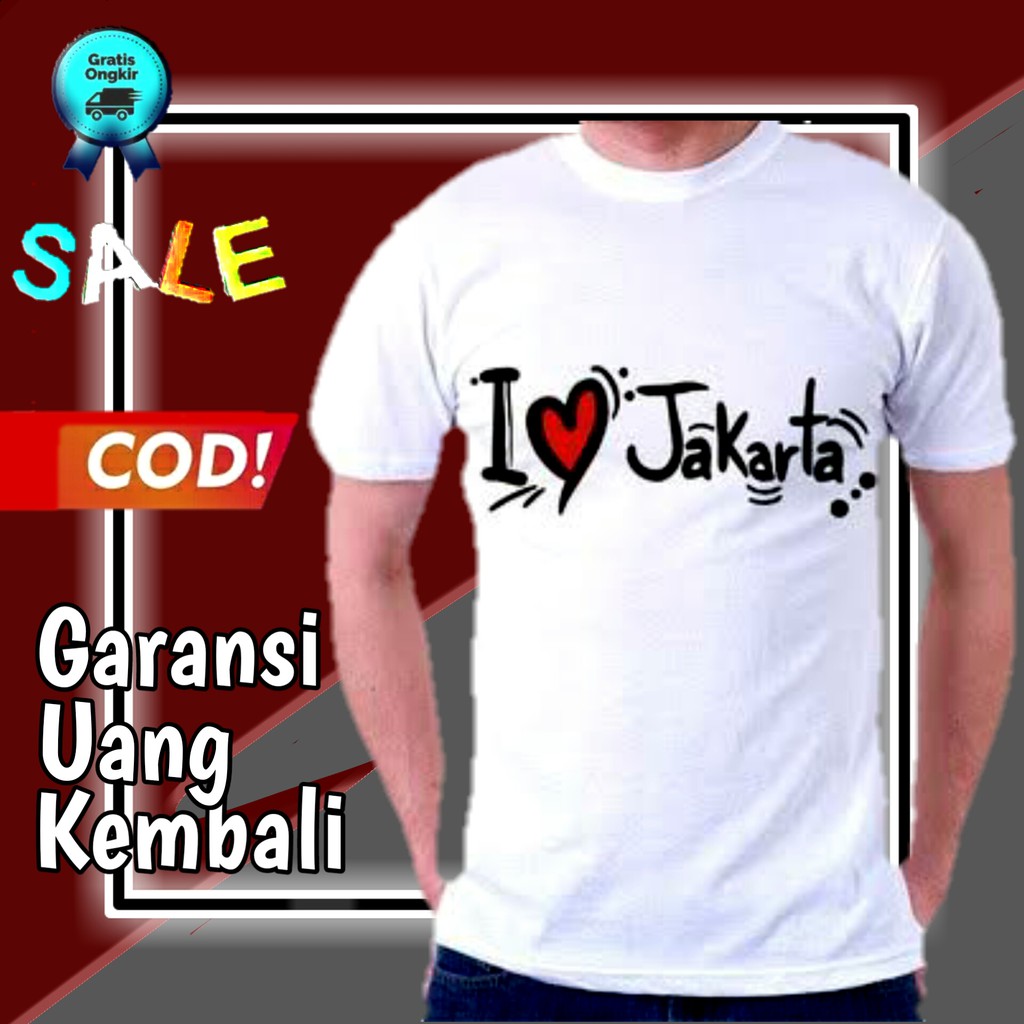 kaos jakarta kaos keren baju keren baju pria keren baju cowok keren kaos keren pria kaos murah ke207