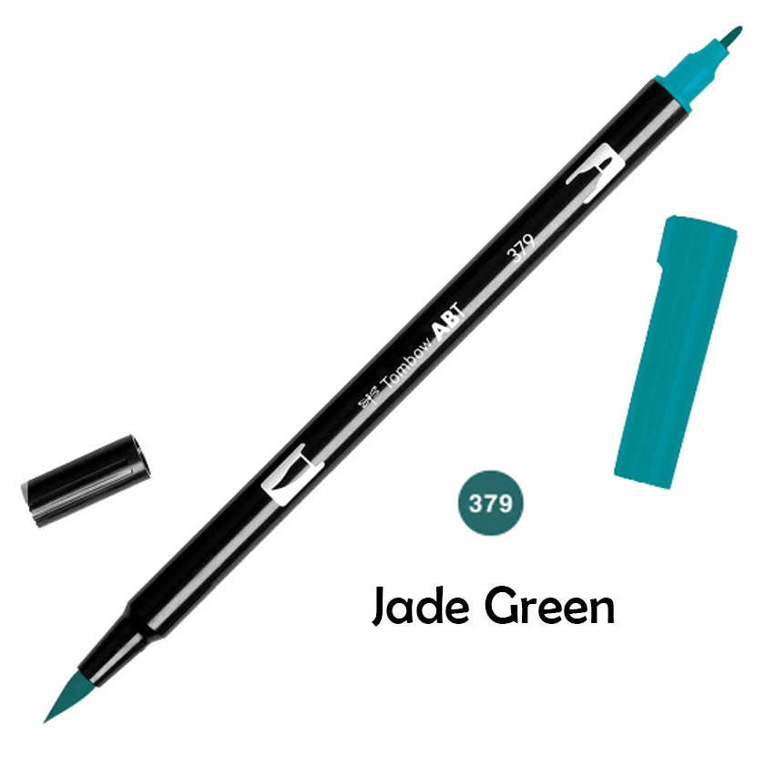 

ABT Tombow Dual Brush Pen - 379 Jade Green