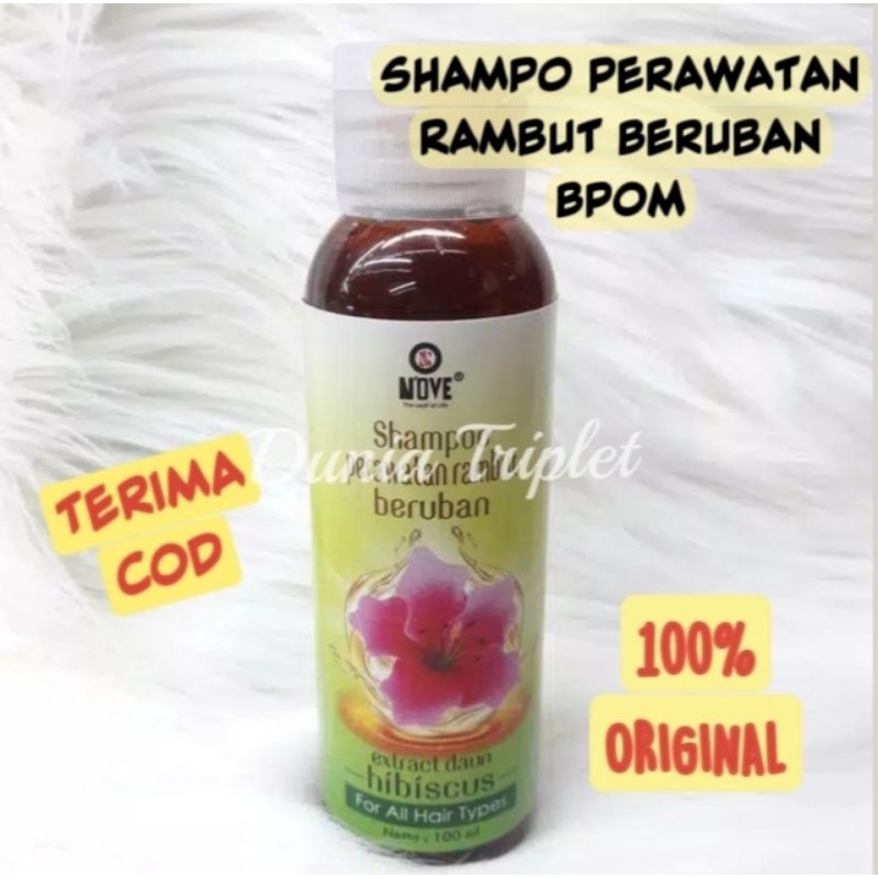 NOVE SHAMPOO PERAWATAN RAMBUT UBAN 100ML - SHAMPO ANTI UBAN NOVE EKSTRAK DAUN HIBISCUS