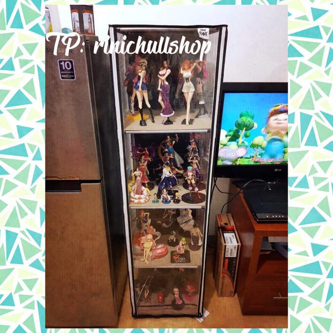 Lp 04 Rak Pajangan / Etalase / Rak Gundam ( Khusus Gojek/ Grab)