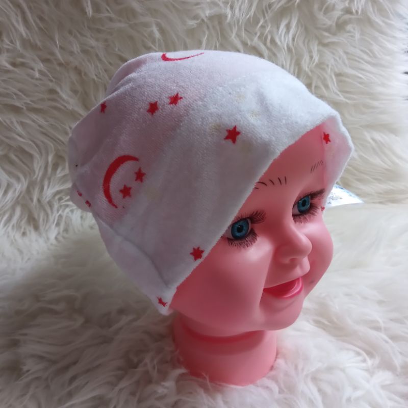 Topi Preloved PL Anak Bayi Laki Laki Cowok-Bulan 42-44cm