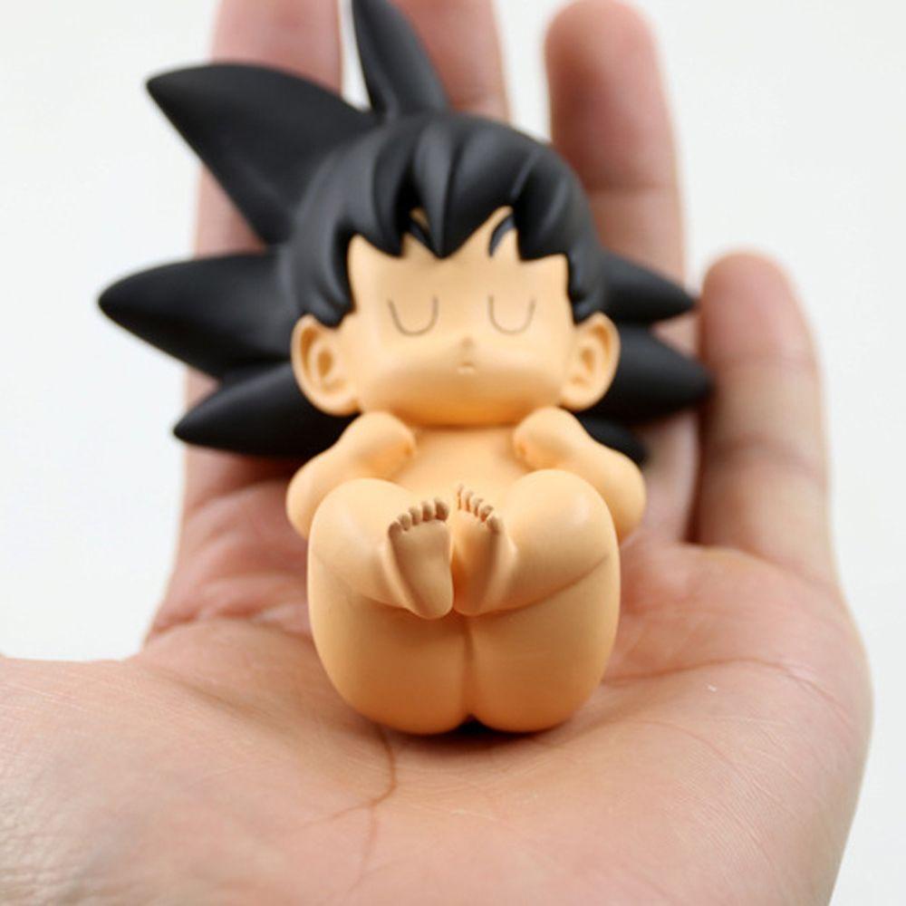 Lanfy Action Figure Son Goku Anime Jepang Bahan PVC Untuk Dekorasi Mobil