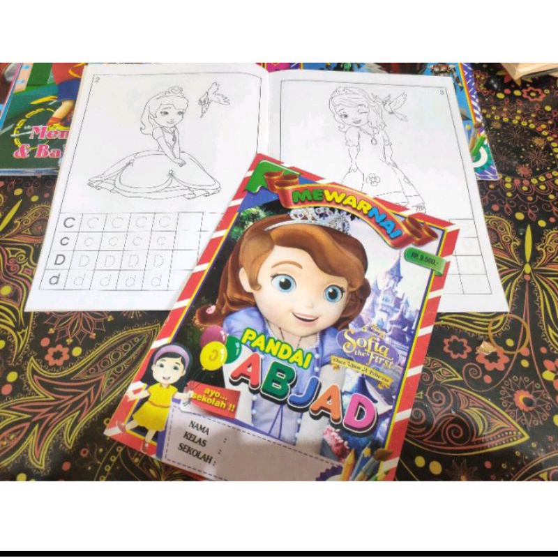 

BUKU MEWARNAI ANAK TIPIS BESAR UK 29 X 20 cm