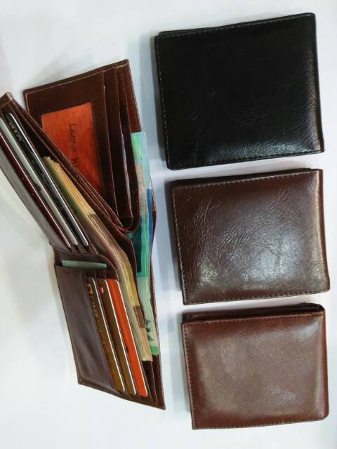 Dompet cowo 3 slot uang pendek lipat