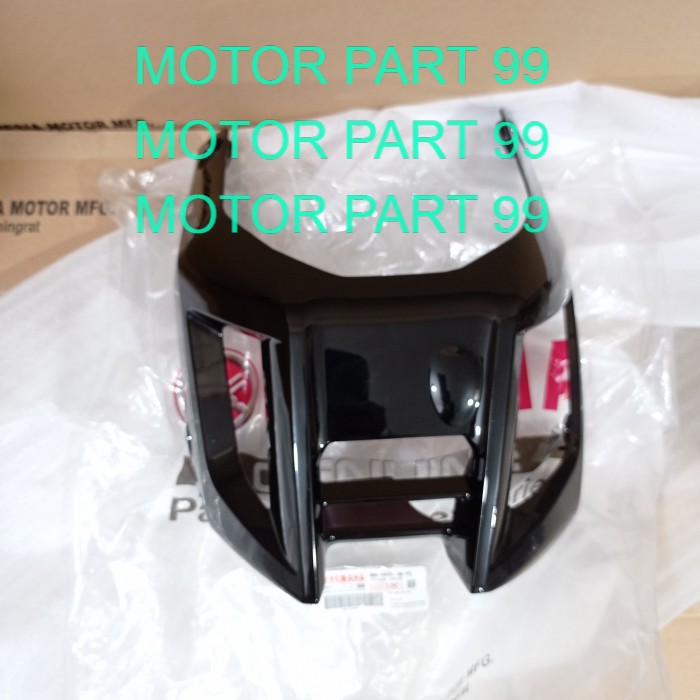 UNDERCOWL COVER MESIN BAWAH MT25 HITAM METALIK ORI