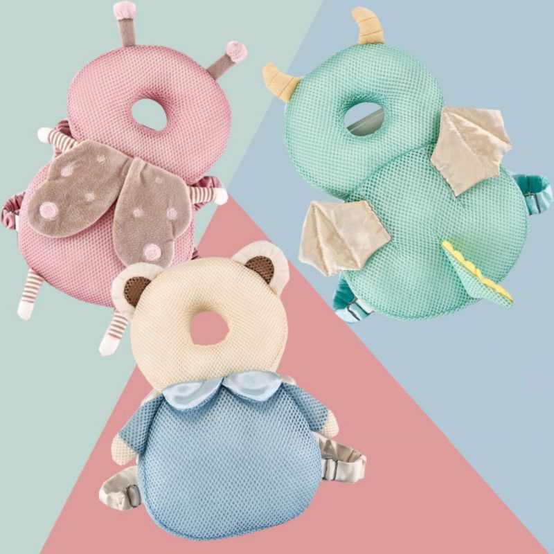 Bantal Pelindung Kepala | Animal Baby Head Protector |  Bantal tas anti bentur kepala