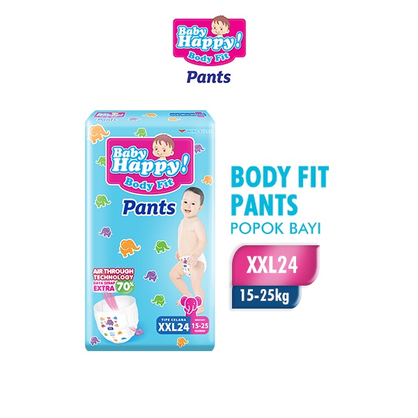 Baby Happy Pants Popok Bayi Celana XXL 24