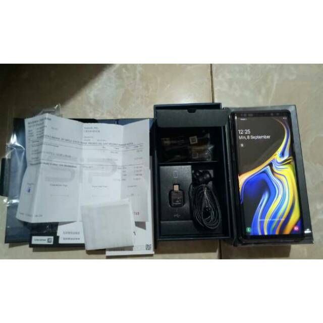SAMSUNG NOTE 9 128GB SECOND BEKAS
