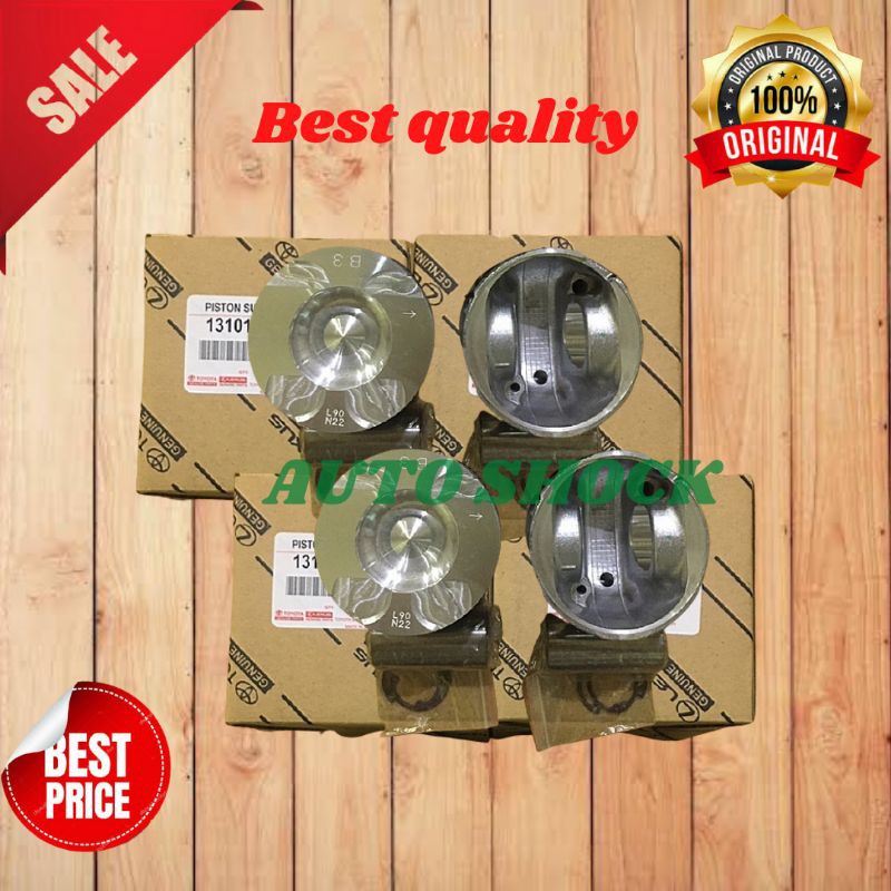 PISTON ASSY TOYOTA AE80 COROLLA GL SEHER COROLLA AE80