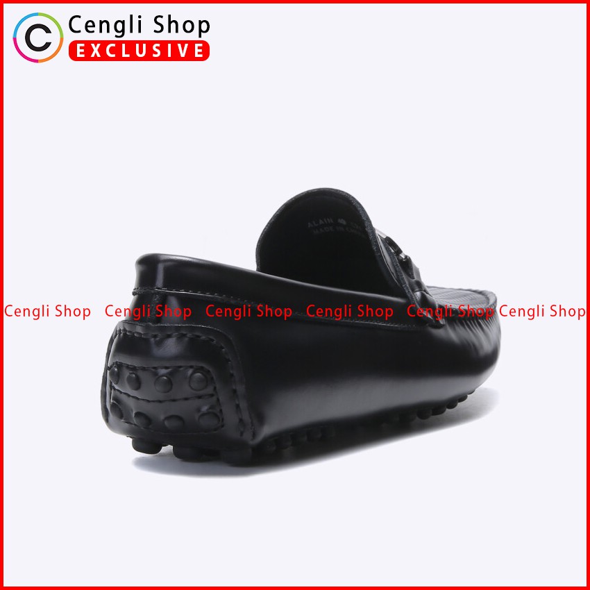 SEPATU LOAFER EVERBEST PRIA ORIGINAL PANSUS KULIT BRANDED HITAM EM00