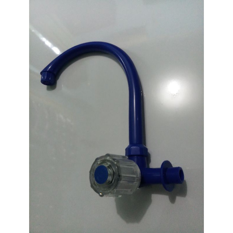 Kran Air Angsa Crystal PVC 1/2inci / Keran Dapur cuci piring ABS