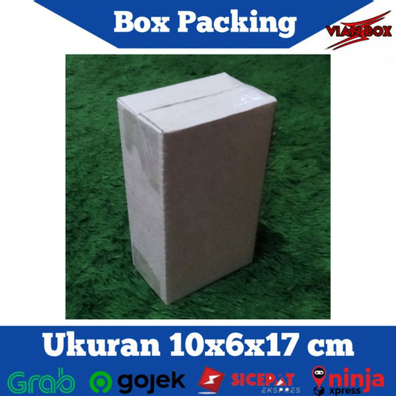 

Kardus/Karton/Box packing ukuran 10x6x17 cm