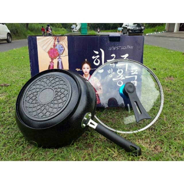 WOK PAN MARBLE KOREAN