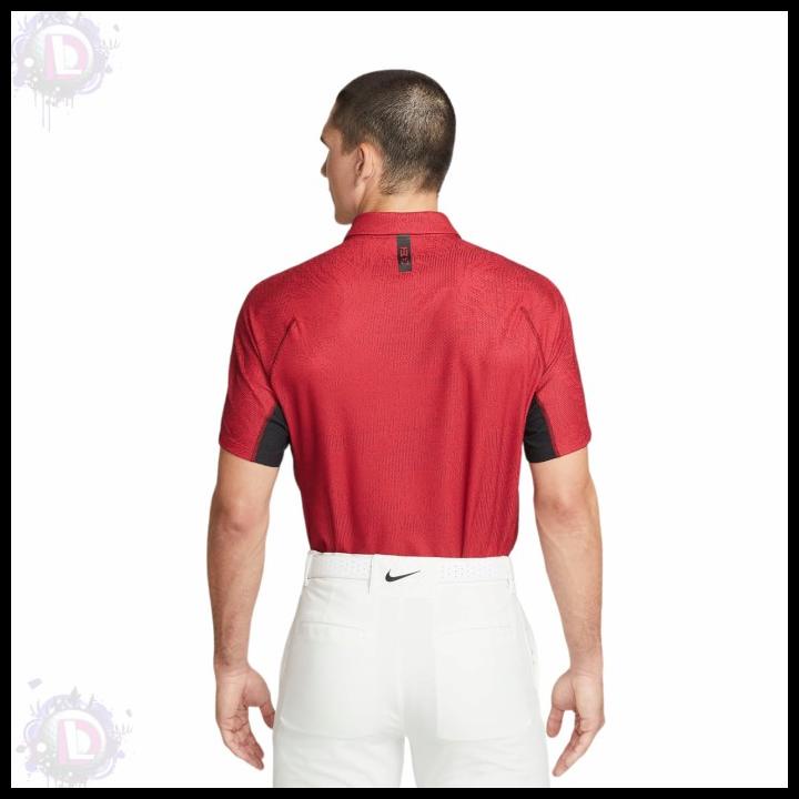 Terlaris// Nike Dri-Fit Adv Tiger Woods Men'S Golf Polo Dh0712-687 - Red Bestseller