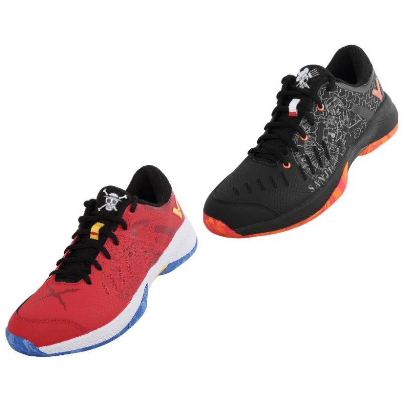 Sepatu Badminton VICTOR ONE PIECE LUFFY / SANJI ORIGINAL