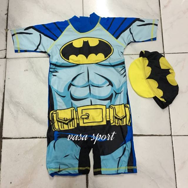 baju renang diving anak karakter import