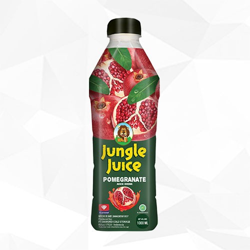 

JUNGLE JUICE POMEGRANET 1 LITER / JUS BUAH RASA POMEGRANET / MINUMAN SARI BUAH ALAMI