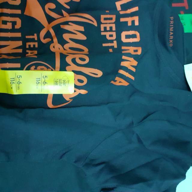 kaos anak primark
