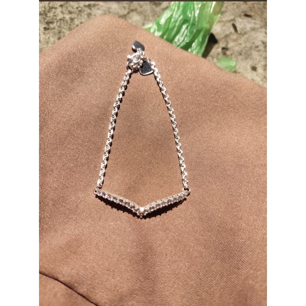 Gelang Perak Aurel Mata